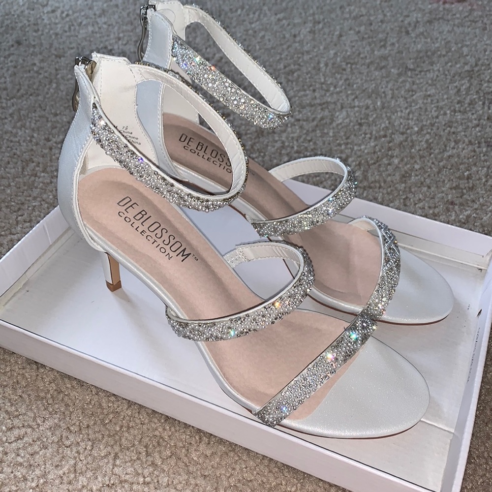 De Blossom Special Occasion Heels - Never Worn